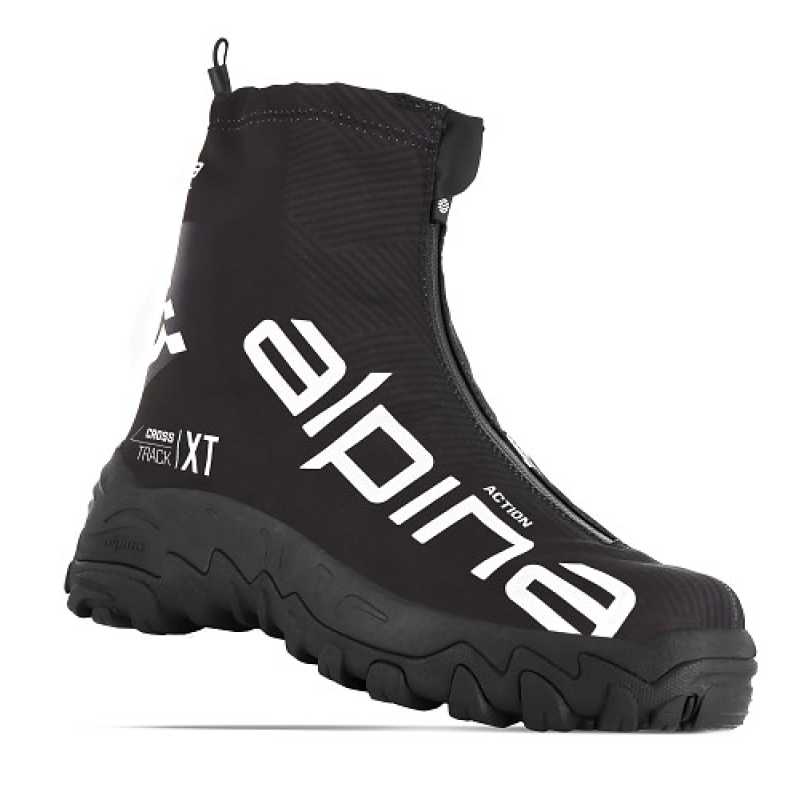 Туристически Обувки Alpina Xt Action, Олекотени Зимни, Черни